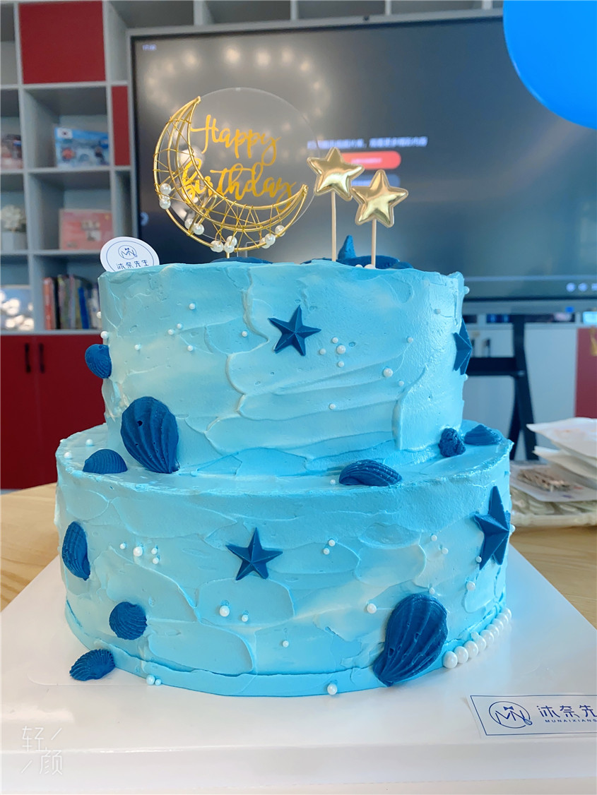 欢乐之蓝，起头开放